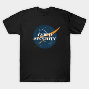 Cyber Security Space Vintage T-Shirt